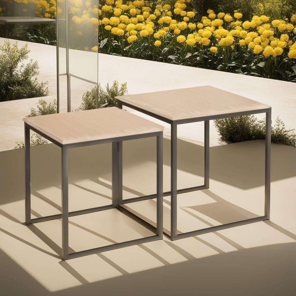 2個セット ネストテーブル 木製 おしゃれ サイドテーブル ☆ネスト